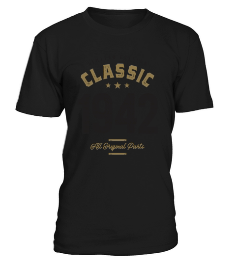 Classic 1942 80th Birthday T-Shirt Unisex