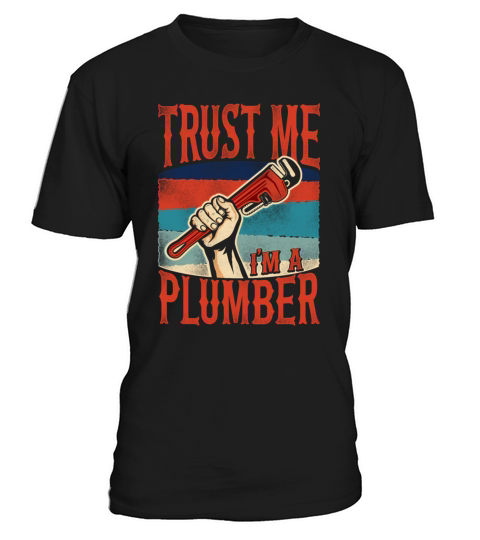 Plumbing Plumber Vintage Retro T-Shirt Unisex