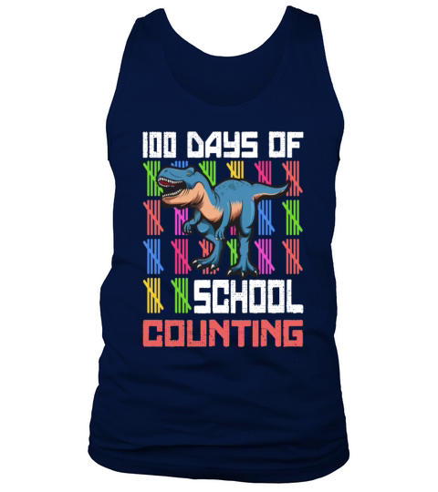 100 Days Of School Design for Kindergarten Teacher Tank Top Unisex