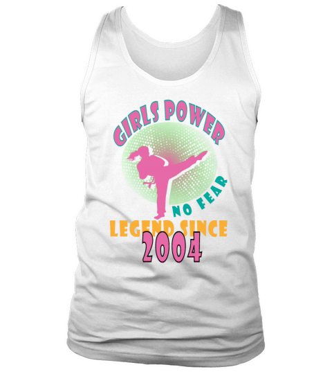 2004 vinatge Girls Power Birthday Tank Top Unisex