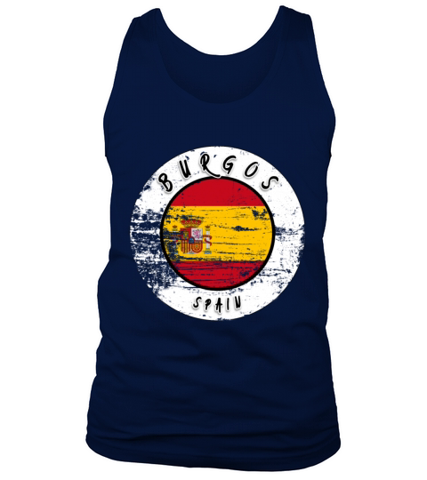 Burgos Spain Vintage Tank Top Unisex