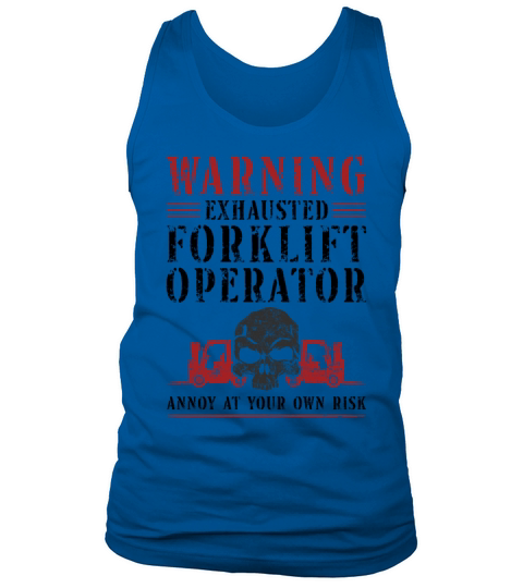 Certified Forklift Truck Operator Tank Top Unisex