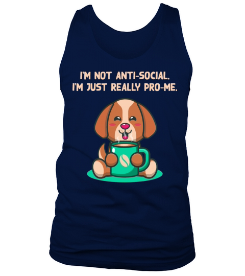 Im Pro Me Introvert Positivity Antisocial Positive Tank Top Unisex