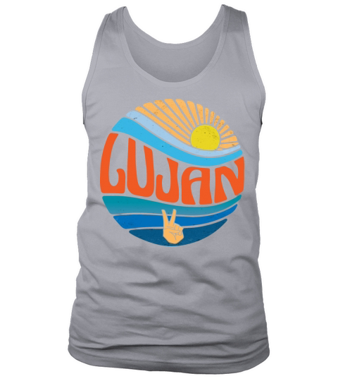 Lujan Shirt Vintage Sunset Lujan Groovy Tie Dye Tank Top Unisex