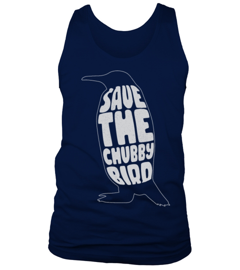 Save The Chubby Bird - Vintage Penguin Tank Top Unisex