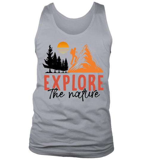 Vintage Mountains Climber Hiker Tank Top Unisex