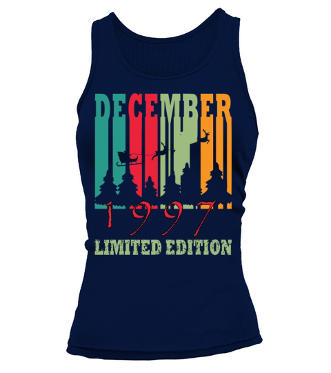 1997 December vintage born gift Tank top Woman