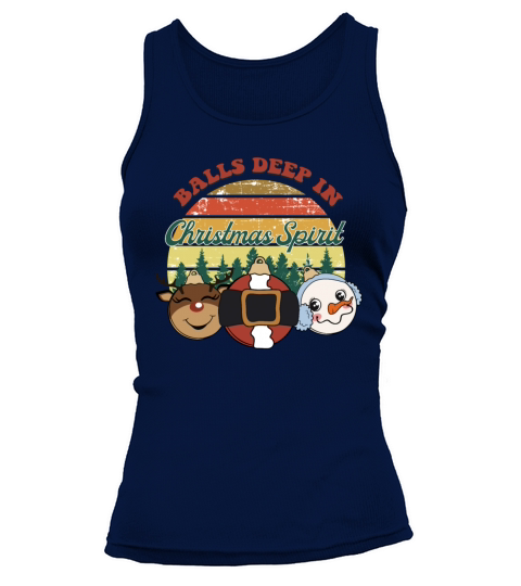 christmas spirit sublimation Tank top Woman