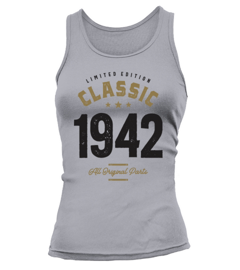 Classic 1942 80th Birthday Tank top Woman