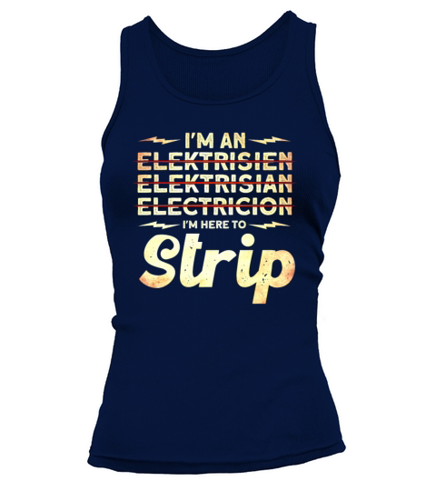 Electricial Worker Professional Electrician Tank top Woman