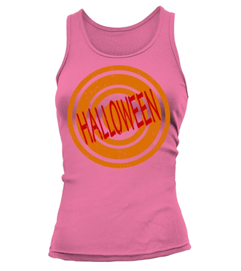 Halloween Red Word Tank top Woman