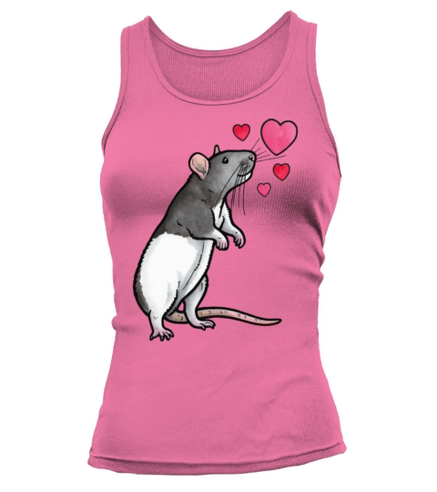 Hooded rat love topear Classic T Shirt Tank top Woman