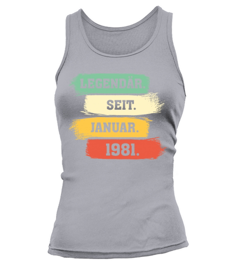 Legend Since January 1981 Tank top Woman