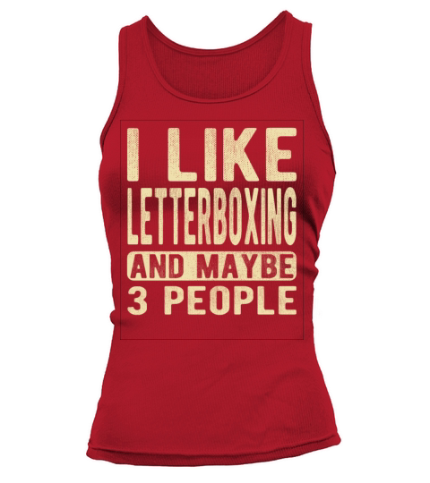 Letterboxing Saying Tank top Woman