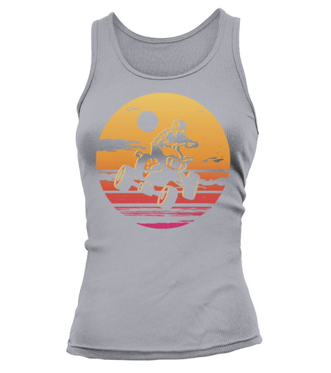 Quad Bike Vintage Design 4 wheeler ATV Tank top Woman