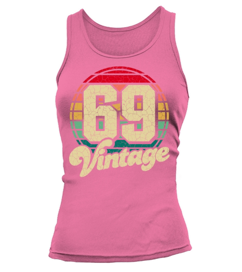 Vintage 1969 Birthday Gift men woman 53th 54th Tank top Woman
