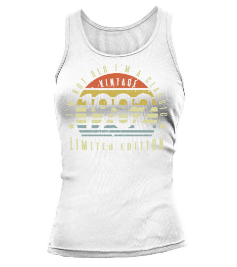 Vintage 1982 Im Not Old Im a Classic Tank top Woman
