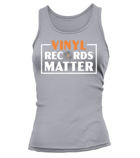 Vinyl Records Matter Record Player Music Lover Tank top Woman