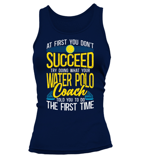 Water Polo Vintage If At First You Tank top Woman