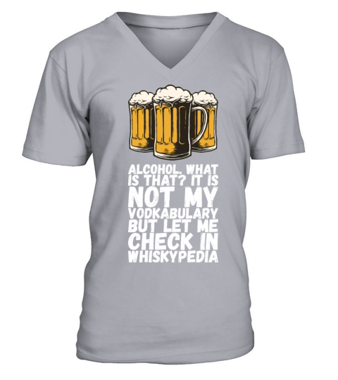 Drink Beer Craft Gift V-Neck T-shirt