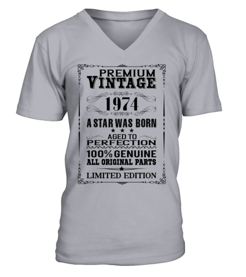 PREMIUM VINTAGE 1974 V-Neck T-shirt