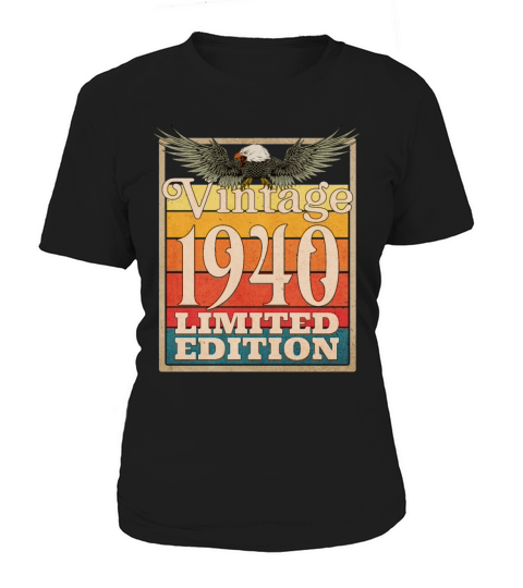 1940 Vintage Retro American Eagle Limited Edition Women's T-Shirt