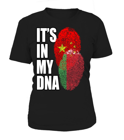 Belarusian And Chinese Mix Heritage DNA Flag Women's T-Shirt