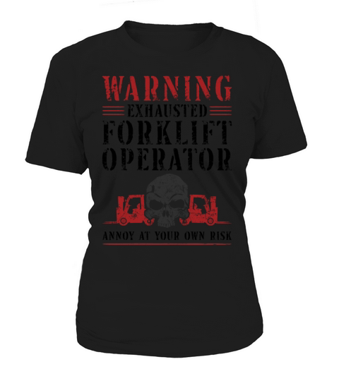 Certified Forklift Truck Operator Women's T-Shirt