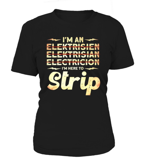 Electricial Worker Professional Electrician Women's T-Shirt