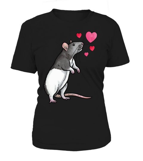 Hooded rat love topear Classic T Shirt Women's T-Shirt