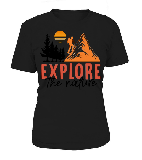 Vintage Mountains Climber Hiker Women's T-Shirt