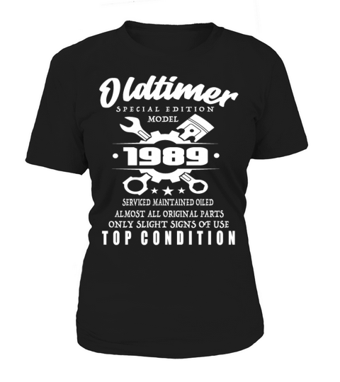 Vintage Special Edition Model 1989 Birthday Women's T-Shirt