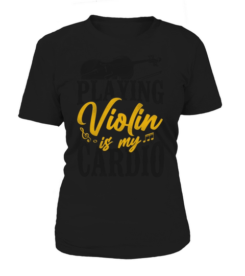 Violin Violinist Vintage Playing Women's T-Shirt
