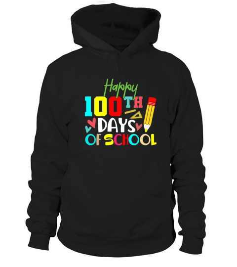 100 Days Of School Design for Kindergarten Teacher Hoodie Unisex