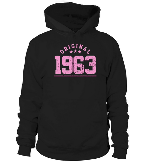 60 Years Vintage 1963 Retro 60th Birthday Hoodie Unisex