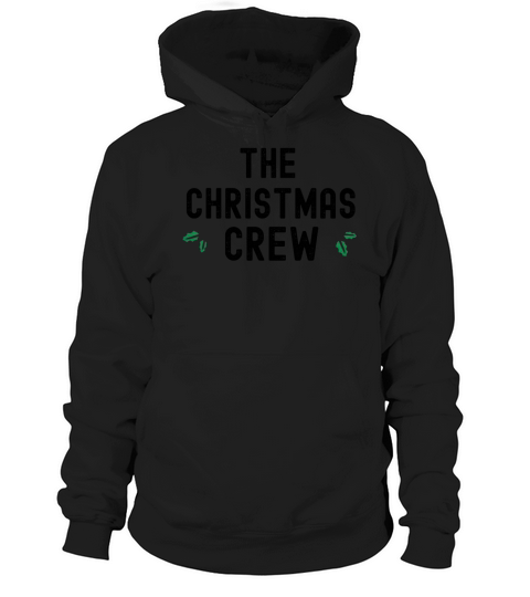 Grunge The Christmas Crew Party Matching Pajama Hoodie Unisex