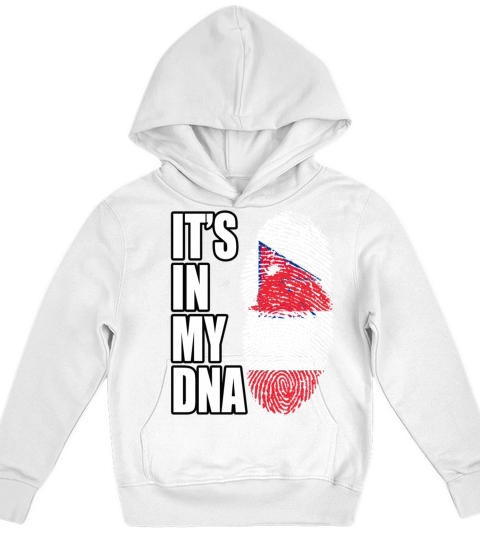 Austrian And Nepalese Mix DNA Flag Heritage Kids Hoodie