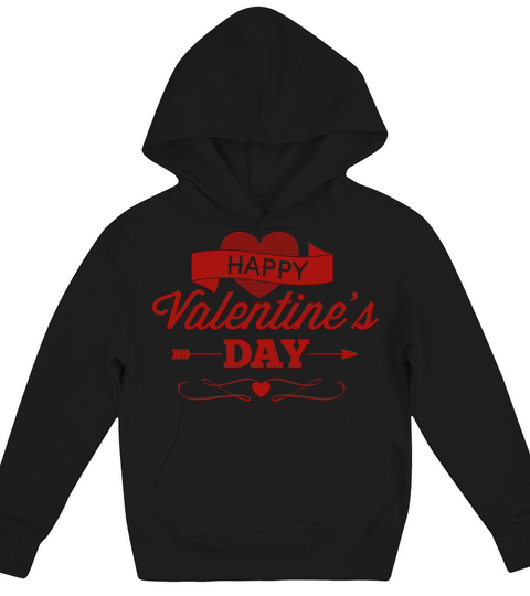 Happy Valentines Day Kids Hoodie