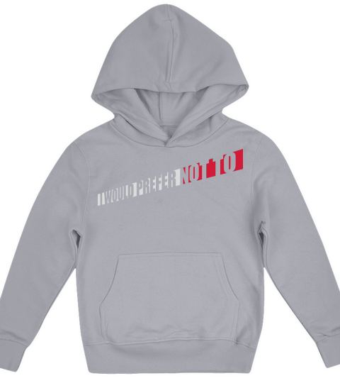 I prefer not to Kids Hoodie