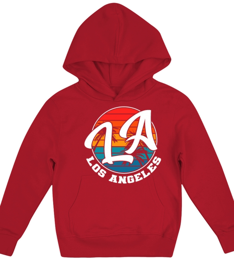 Los Angeles LA California Gift Kids Hoodie