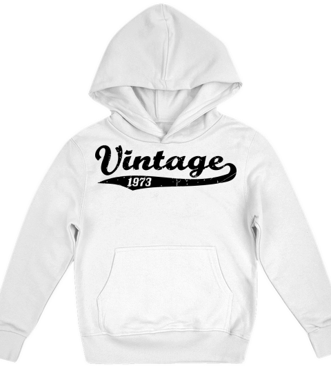 Vintage 1973 Kids Hoodie