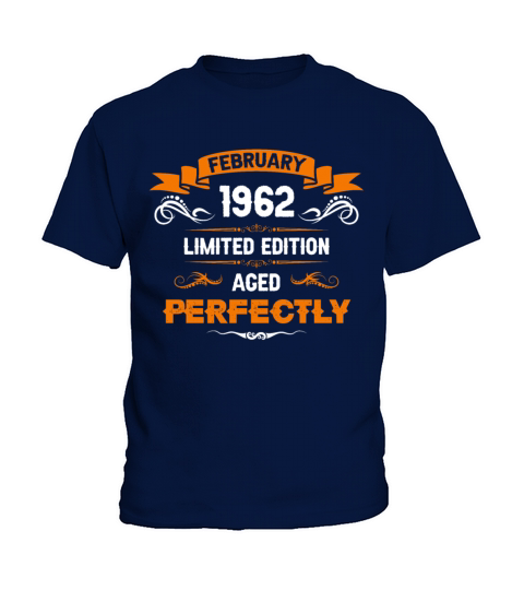 February 1962 Vintage Birthday Present Kids T-Shirt