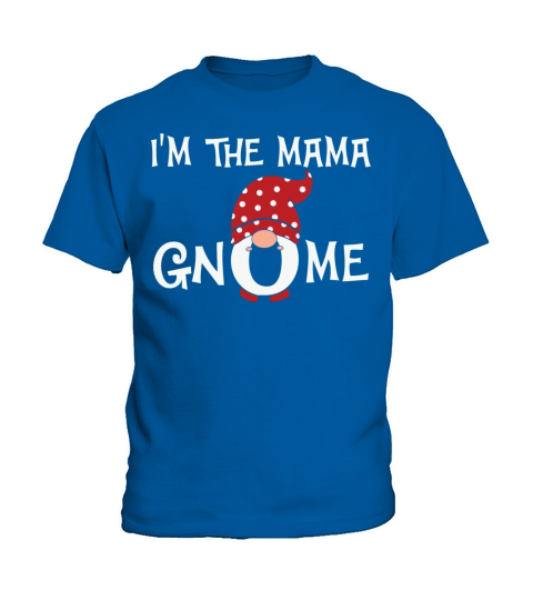Mama Gnome Christmas Matching Family Kids T-Shirt