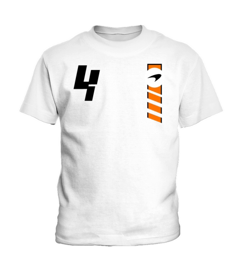 NORRIS 4 2021 Monaco GP New MCL Design T Shirt Kids T-Shirt