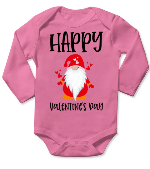 BE MY VALENTINE4356 Long Sleeve Baby One-Piece