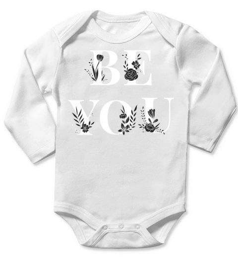 Be You Long Sleeve Baby One-Piece