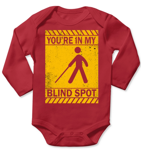 Blind Blindness Awareness Visually Impaired People Long Sleeve Baby One-Piece