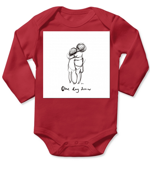 One day soon Long Sleeve Baby One-Piece