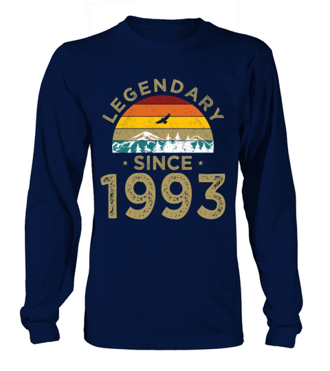30th birthday vintage 1993 legendary since 1993 Long sleeved Unisex