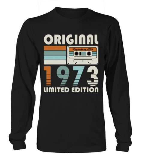 50th birthday vintage 1973 original 1973 Long sleeved Unisex